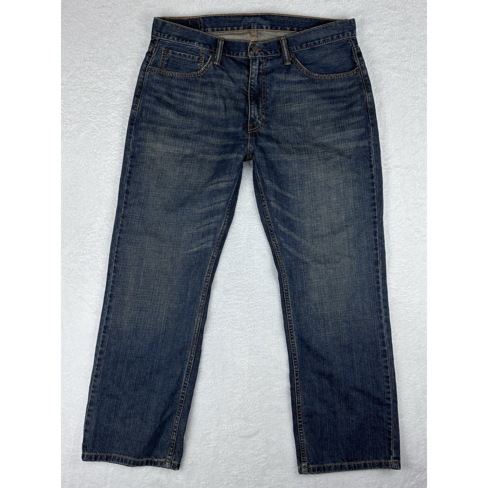 Levi's Jeans Mens 559 Blue Denim Straight Leg Mid Rise Jeans Size 36x30